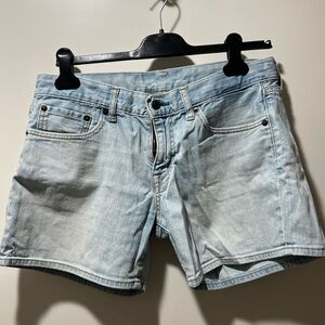 Light Blue Denim Women's Shorts